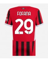 Ženske Nogometnih dresov AC Milan Youssouf Fofana #29 Domači 2024-25 Kratki rokavi